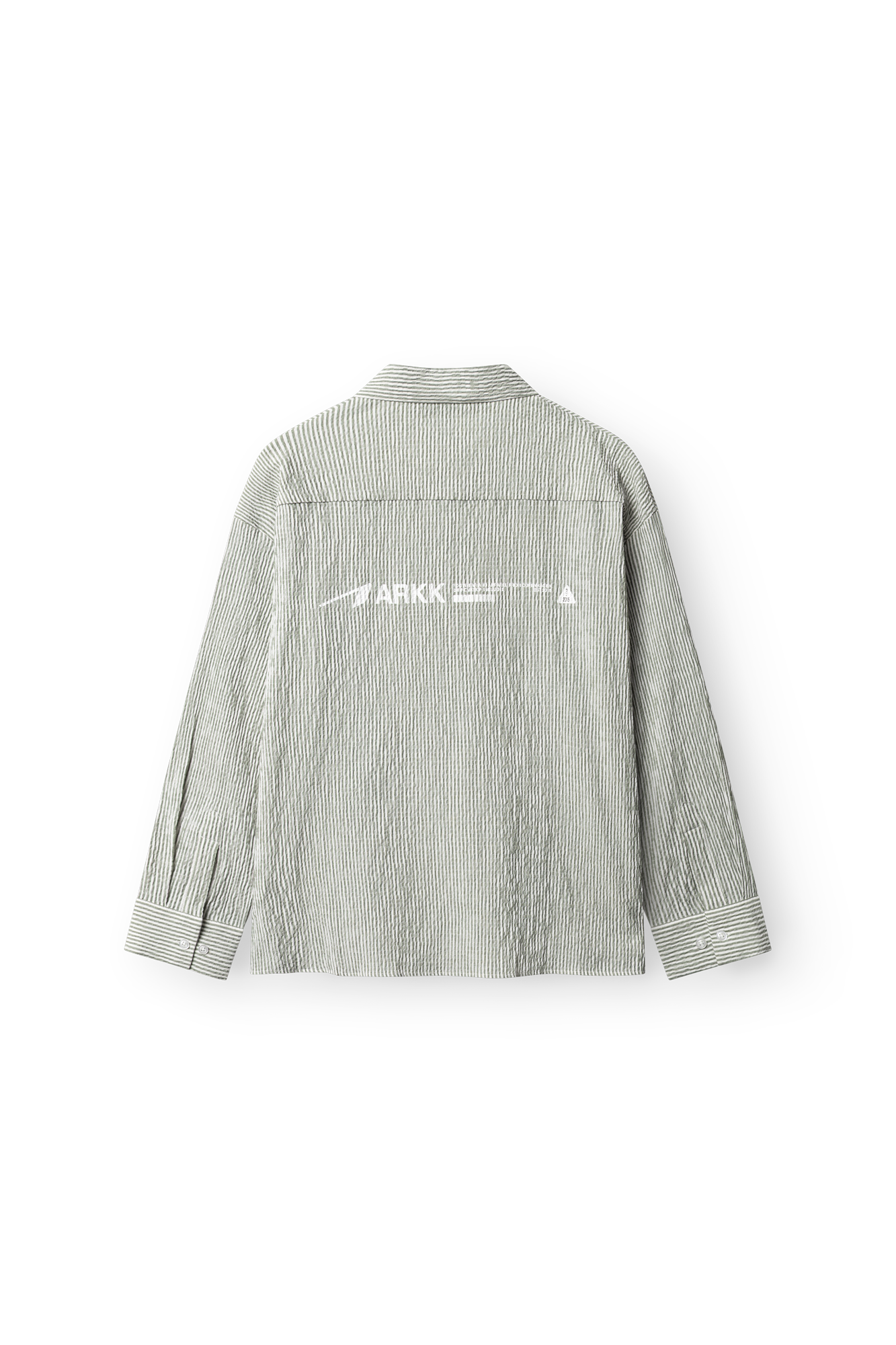 ARKK Apparel ARKK Logo Seersucker Shirt | Vintage Green Shirt